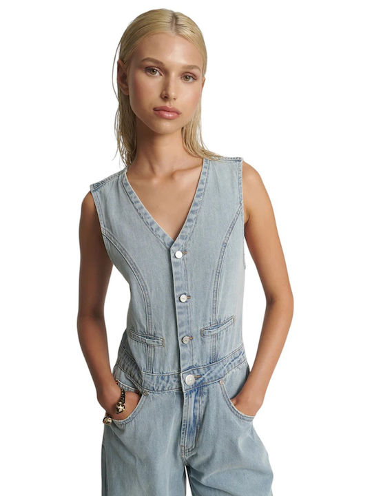 Γυναικεία Ολόσωμη Φόρμα Soft Blue