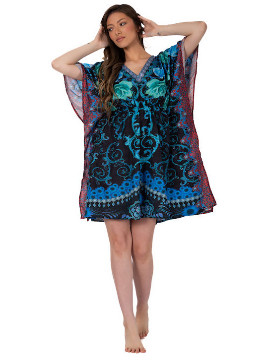 Indischer Kaftan Ar210-b Solo Me 100cm x 120cm Damen Einheitsgröße