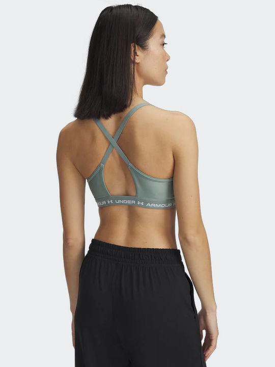 Under Armour Crossback Low Bra Women's Bra without Padding Green