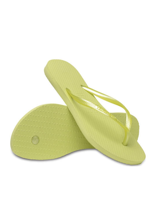 Slim Women's Flip Flops Green