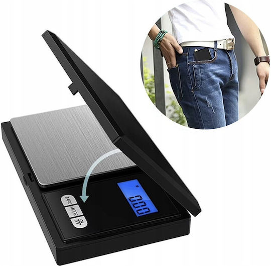 Ruhhy Electronic Precision Commercial Scale with Weighing Capacity of 0.09kg and Division 0.1gr