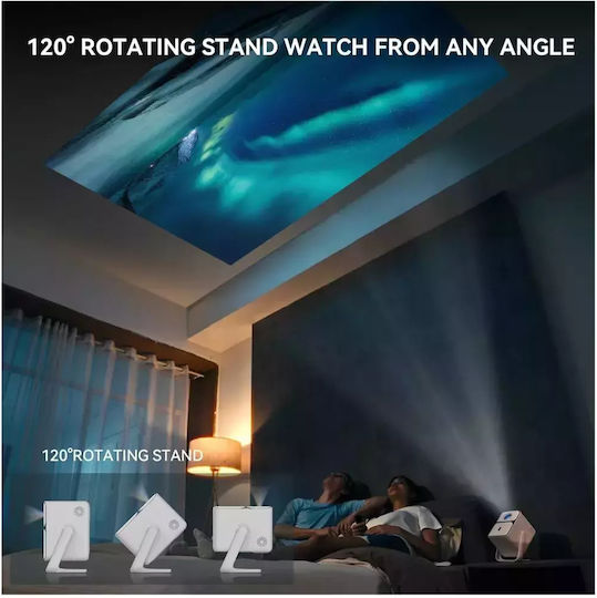 Wanbo T2 Ultra Projector LCD Full HD LED Lamp with Wi-Fi and Built-in Speakers