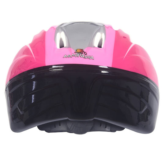 Athlopaidia Kids' Helmet for City Bike Fuchsia