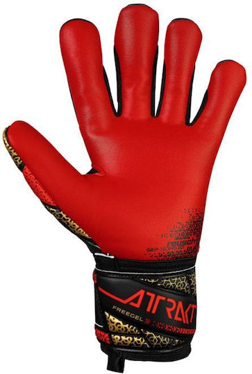 Reusch Attrakt Freegel Kids Goalkeeper Gloves Silver