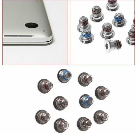 Bottom Cover Screws Macbook Pro Retina A1425 A1502 13.3” A1398 15.4” 10pcs OEM