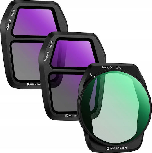 K&F Concept CPL / ND Сет филтри за обективи за Дрон 1бр