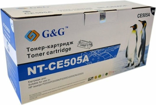 G&g Premium Hp 05a/80a Ce505a Cf280a Canon 719 Toner Black Συμβατό 2.500 Σελίδες Hp Laserjet P2030 Hp Laserjet P2035 Hp Laserjet P2035n Hp Laserjet P2050 Hp Laserjet P2055 Hp Laserjet P2055d Hp Laserjet P2055dn Hp Laserjet P2055n Hp Laserjet P2055x Hp Laserjet Pro 400 M4