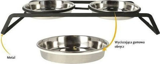 Dingo Metallisch Schalen Futter für Hund & Katze