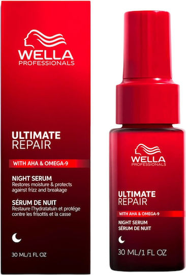 Wella Ultimate Repair Night Treatment Leave In Hair Serum for Repair 30ml