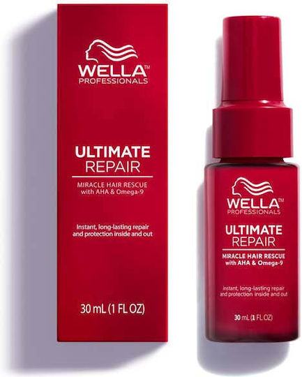 Wella Ultimate Repair Miracle Rescue Leave In Серум за Коса за Реконструкция 30ml