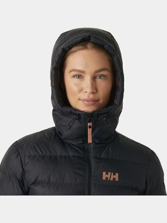 Active Damen Puffer Jacke für Winter Braun