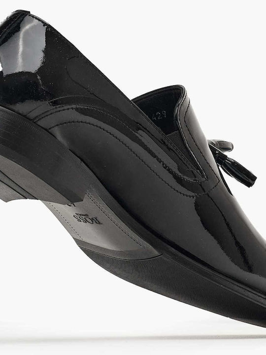 Мъжки мокасини Patent Black