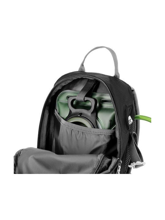 Nils Ορειβατικό Σακίδιο 18lt Αδιάβροχο Μαύρο Daypack