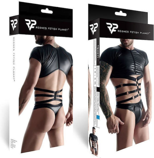 Boss Of Toys Regnes Sexy Ανδρικό Top Μαύρο