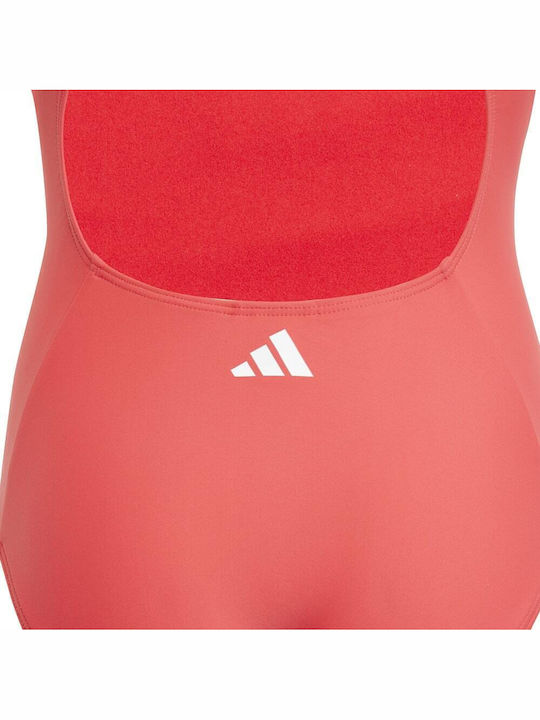 adidas 3s Mid Suit Παιδικό Μαγιό Ολόσωμο Πορτοκαλί