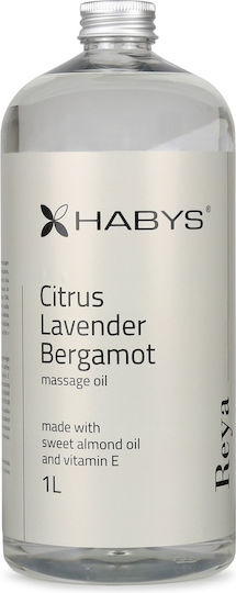 Habys Citrus Lavender Bergamot Λάδι Σώματος 1000ml