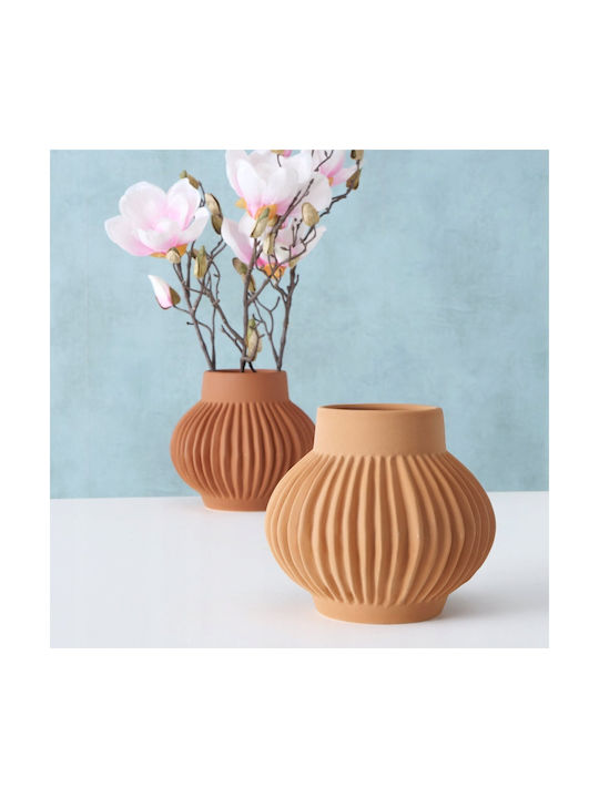 Boltze Altena Keramikvase mit Handverzierung
