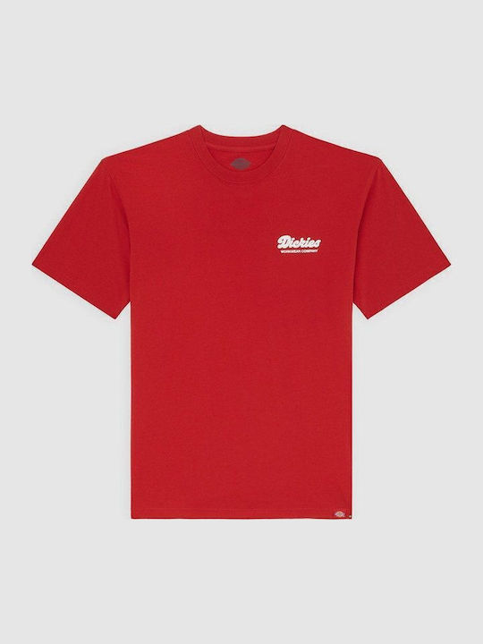 Tシャツ・カットソー DICKIES Men T-shirt Red DK0A4Z8Z 0ER1 楽天市場】ディッキーズ DICKIES Tシャツ メンズ レッド T