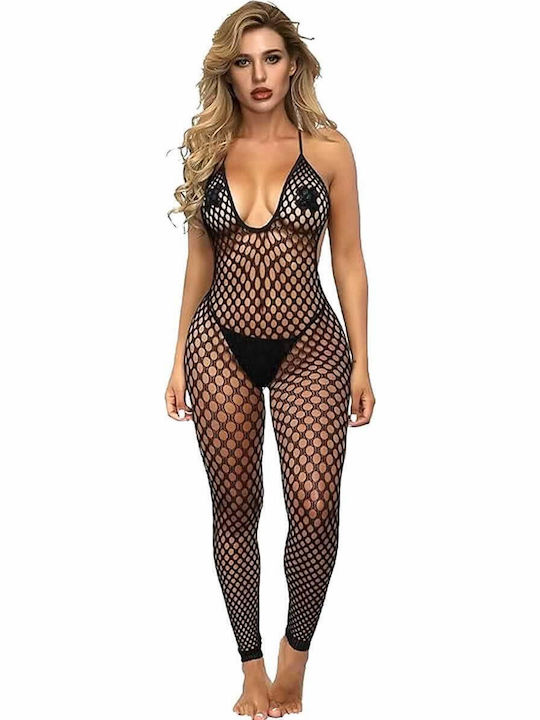 Dupu Fishnet Bodystocking Black
