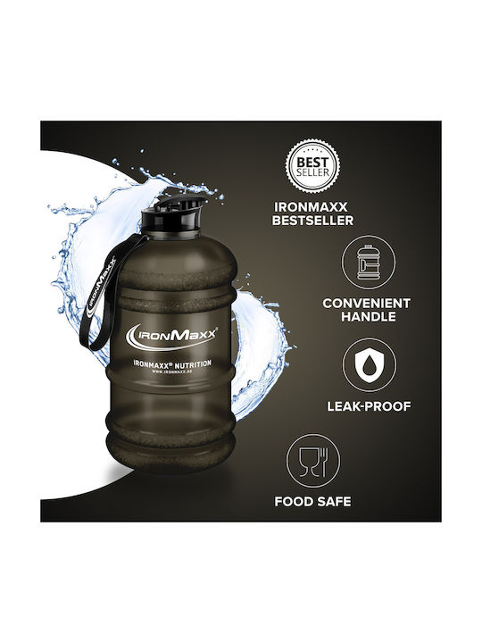 IronMaxx Αθλητικό Παγούρι 2200ml Μαύρο IronMaxx Αθλητικό Παγούρι 2200ml Μαύρο