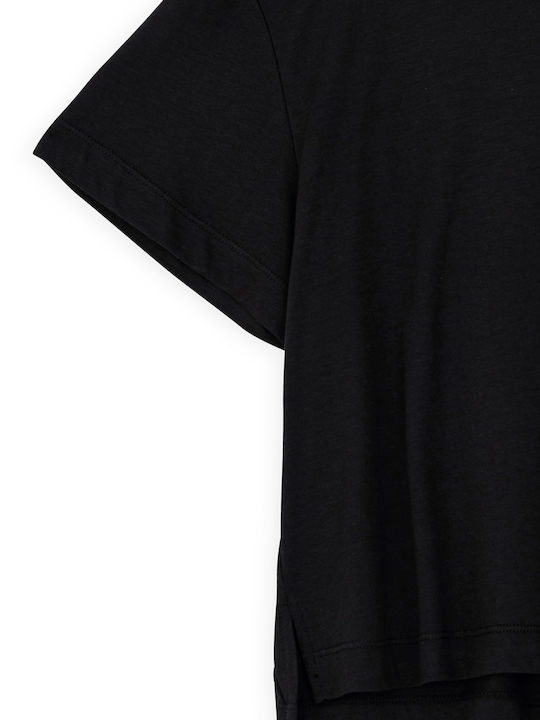 Organic Women's Crop T-shirt Black