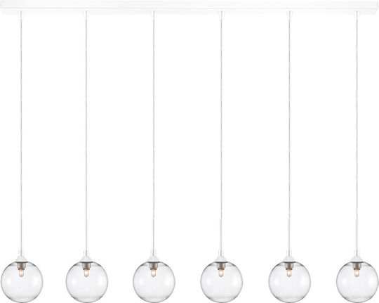 Luma Lustră Transparent cu Dulie G9