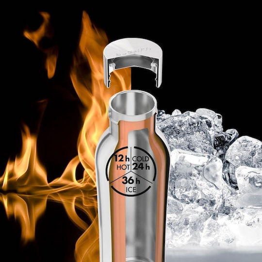 Casa Bugatti Pahar Termos Oțel Inoxidabil Fără BPA 350ml Negru Mat Reciclabil