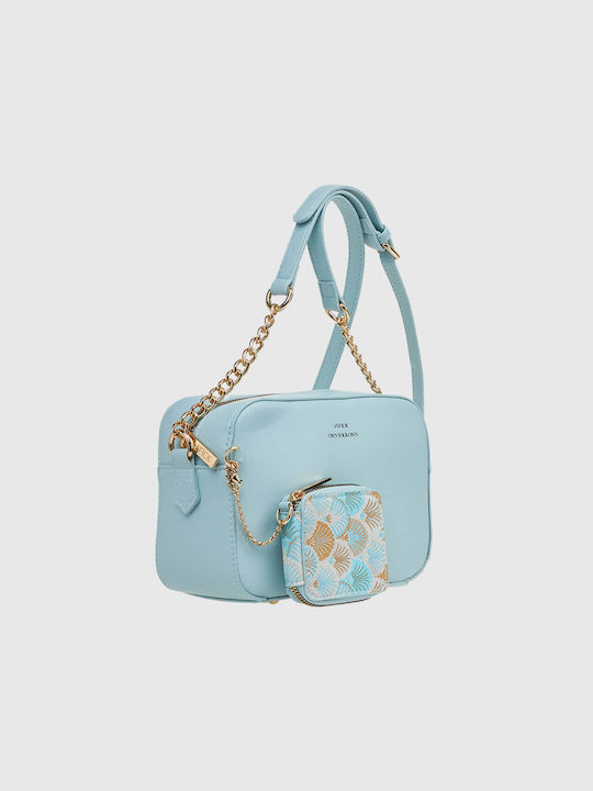 Verde Women's Bag Crossbody Light Blue