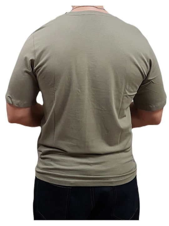 Jack & Jones Tricou Vetiver, Khaki