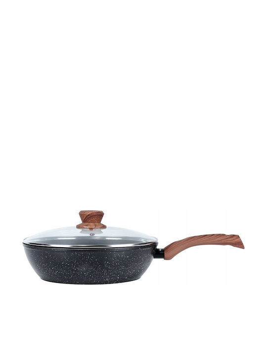 Vilde Pan With Lid made of Aluminum with Stone Coating 28cm 199065