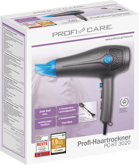 ProfiCare Ht 3020 Πιστολάκι Μαλλιών 2000W