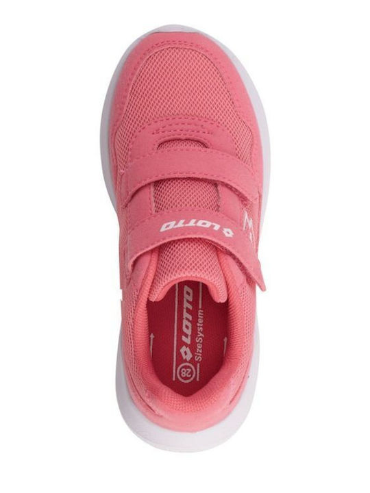 Παιδικά Sneakers με Σκρατς Ροζ