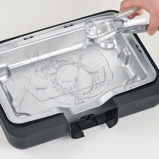 Severin Teppanyaki cu Termostat Reglabil 2300W 37x29cm.