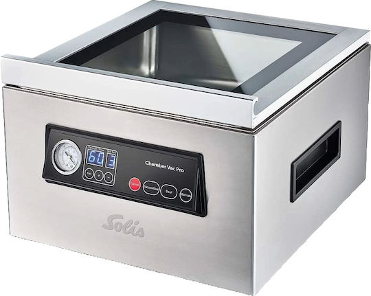 Professional Vacuum Sealer Solis Chamber Vac Pro Dry Wet Marinating Stainless Steel