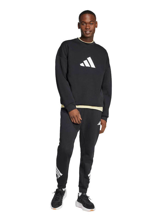 Future Icons 3-Stripes Tracksuit with Elastic Black