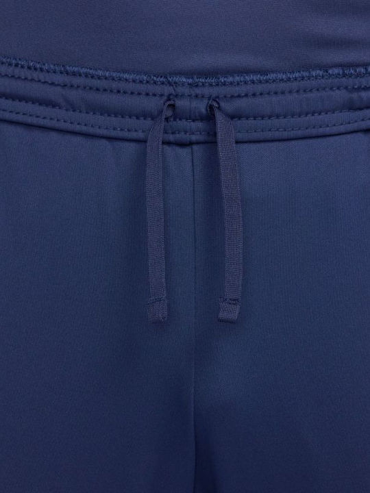 Academy Παντελόνι Φόρμας Dri-Fit Γυαλιστερό χωρίς Λάστιχο Navy Μπλε