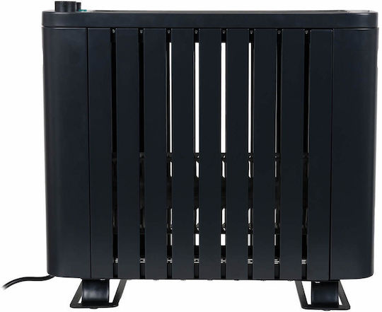Eurom Konvektorheizung Boden 1000W 48x42cm Schwarz