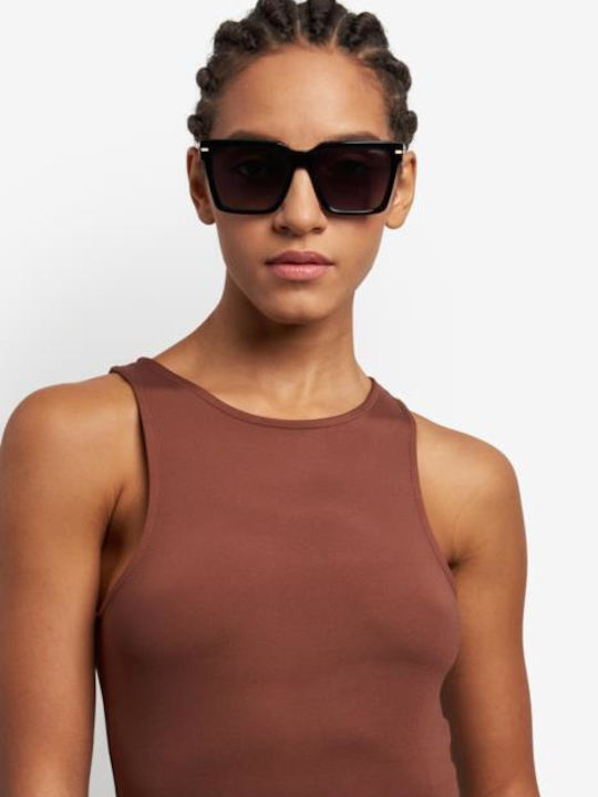 Carrera Women’s Sunglasses With Beige Horn-Rimmed Frame And Grey Gradient Lens 3067/S FWM/YK
