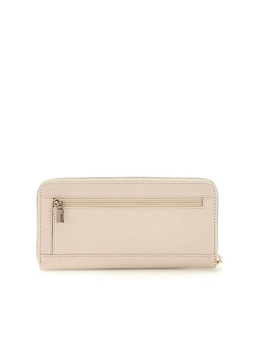 Guess Laurel Large Women's Wallet Beige