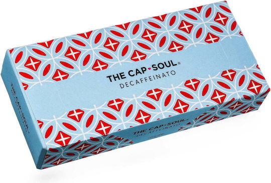 The Cap Soul Κάψουλες Espresso Decaffeine Συμβατές με Μηχανή Nespresso 10caps