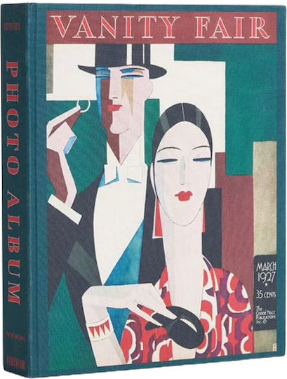Printworks Album Vanity Fair-march 1927 Cover pentru 60 Albume foto Dimensiuni 10x15buc Verde 10x15buc