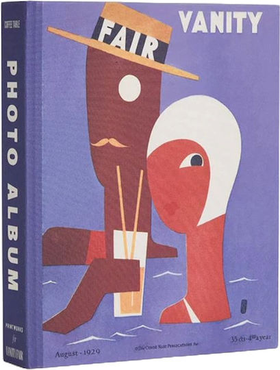 Printworks Album de nuntă Vanity Fair-august 1929 Cover pentru 60 Albume foto Dimensiuni 10x15buc Violet 10x15buc