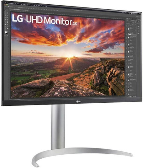 LG 27UP850K-W IPS HDR Monitor 27" 4K 3840x2160 με Χρόνο Απόκρισης 4ms GTG Λευκό