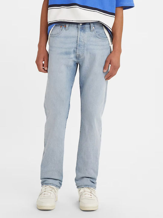 Men's Jeans Pants with Slim Fit Blue