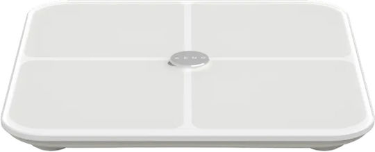 AENO Smart Badezimmerwaage 180kg mit Körperfettmessung Wi-Fi & Bluetooth Weiße