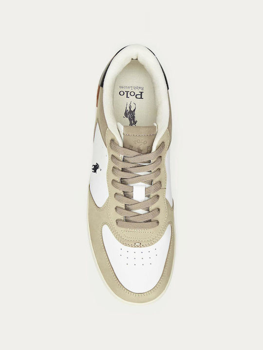 Ralph Lauren Court Sneakers Beige