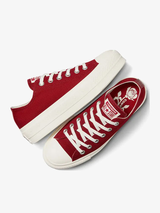 Lift Flatforms Sneakers Park Red / Vintage White / Egret