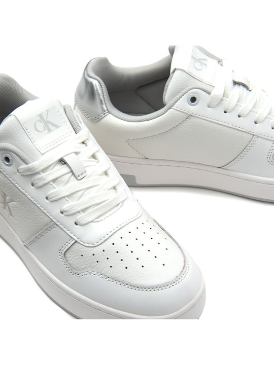 Damen Sneakers Silver-white