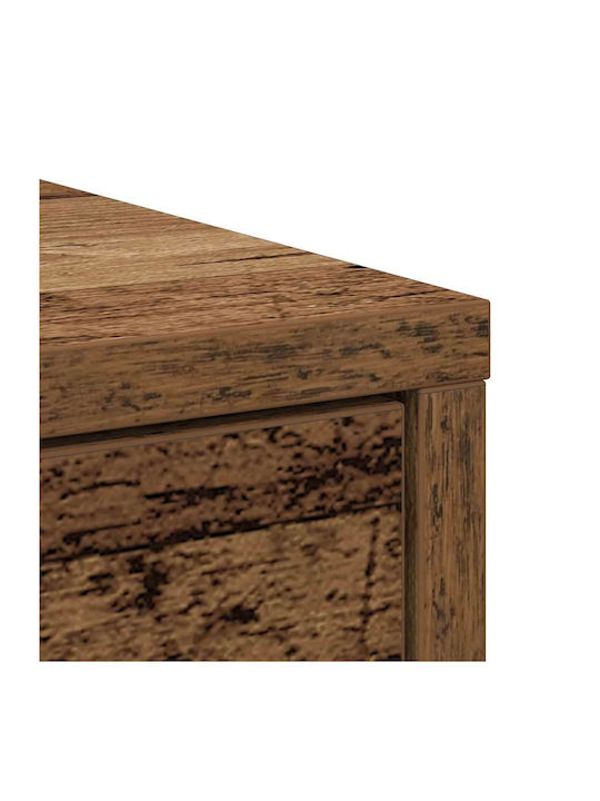 Sideboard Wooden with Drawers Coffee 70.5x34x74.5cm
