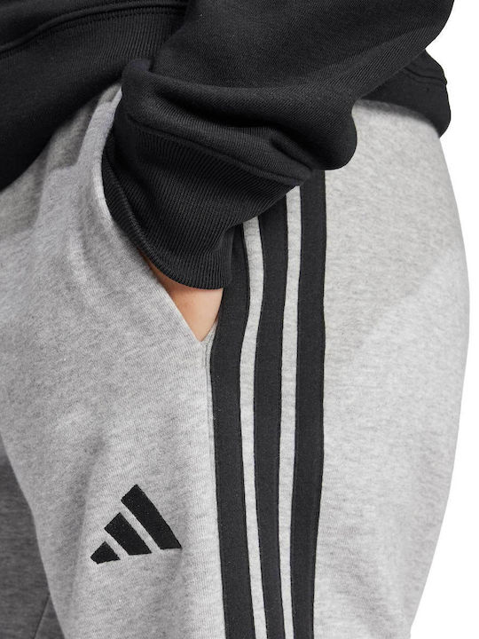 Essentials 3-Stripes Jogginghose Grey